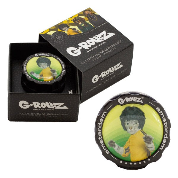 G-Rollz Pets Rock Kung-Fu - 4part Grinder