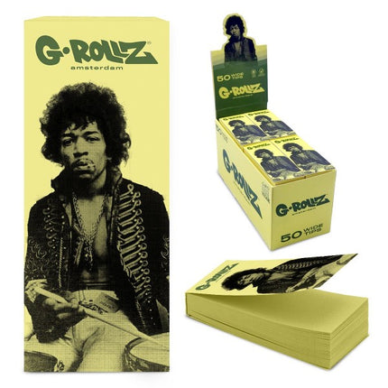 G-Rollz Purple Haze Yellow Filter Tips - 24 packs