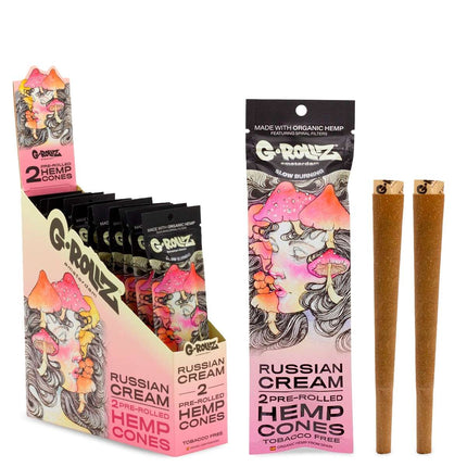 G-Rollz Russian Cream - 24 Hemp Cones