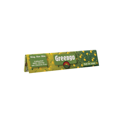 Greengo Greengo Lemons Edition Unbleached King Size Slim 33 vel