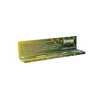 Greengo Greengo Lemons Edition Unbleached King Size Slim 33 vel