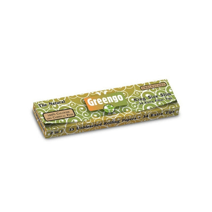 Greengo Unbleached King Size Slim 2 In 1