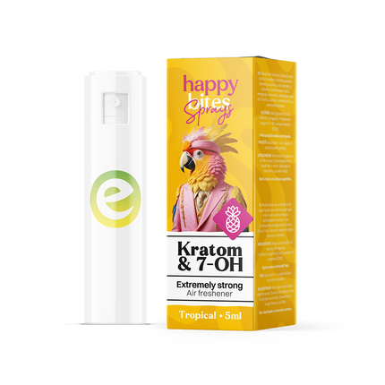 Happy Bites Happy Sprays Tropical (Kratom & 7-OH)
