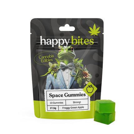 Happy Bites Space Gummies Froggy Green Apple (AJ-1)