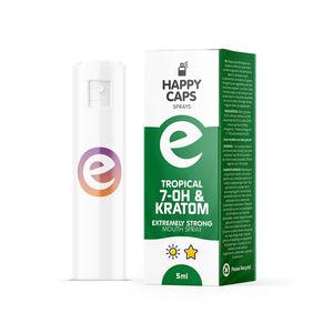 Happy Caps 7-OH Kratom Spray Tropical