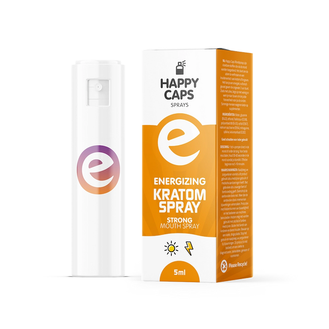 Happy Caps Kratom Spray Energizing