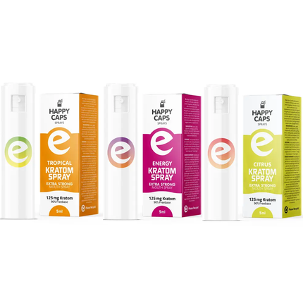 Happy Caps Kratom Spray - Set