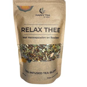 Happy Tea Relax Thee – 50g losse kruidenmix met CBD