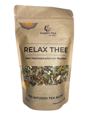Happy Tea Relax Thee – 50g losse kruidenmix met CBD