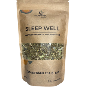 Happy Tea Sleep Well – CBD Avondthee van Happy Tea
