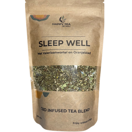 Happy Tea Sleep Well – CBD Avondthee van Happy Tea