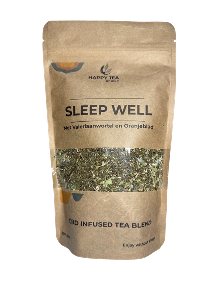Happy Tea Sleep Well – CBD Avondthee van Happy Tea