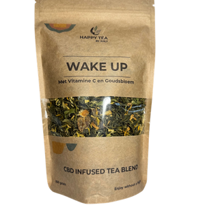 Happy Tea Wake Up – CBD Kruidenthee met Groene Thee & Vitamine C