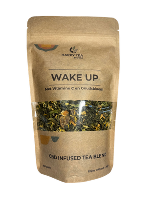 Happy Tea Wake Up – CBD Kruidenthee met Groene Thee & Vitamine C