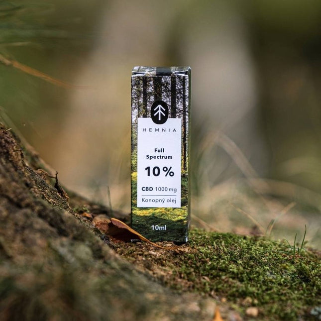 Hemnia Full Spectrum CBD-hennepolie 10%, 1000 mg, 10 ml