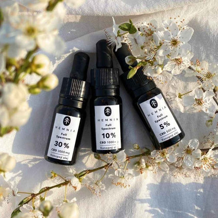 Hemnia Full Spectrum CBD-hennepolie 10%, 1000 mg, 10 ml