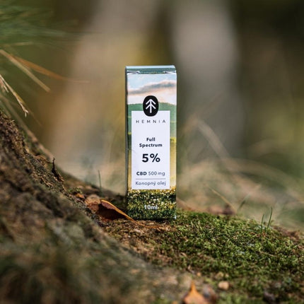 Hemnia Full Spectrum CBD Hennepolie 5%, 500 mg, 10 ml