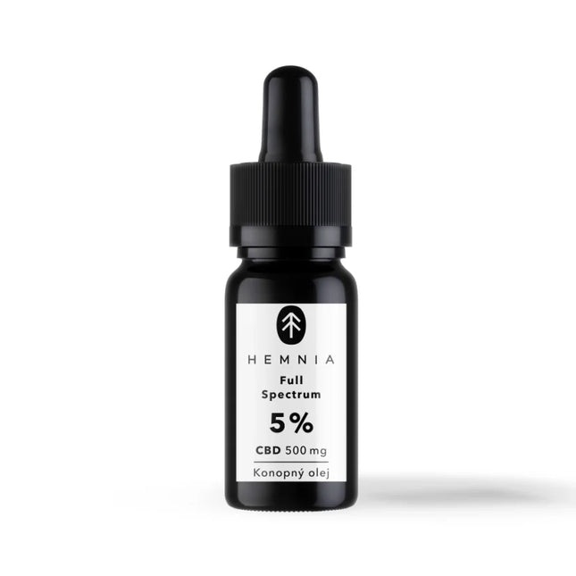 Hemnia Full Spectrum CBD Hennepolie 5%, 500 mg, 10 ml