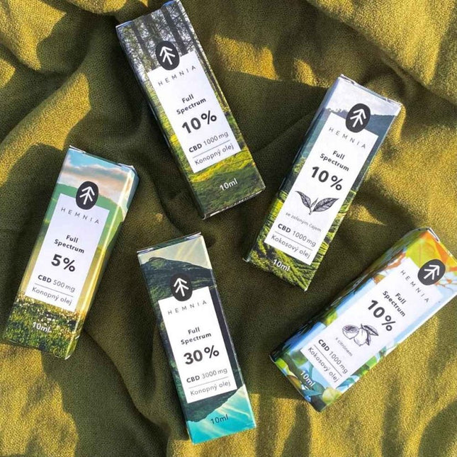 Hemnia Full Spectrum CBD Hennepolie 5%, 500 mg, 10 ml