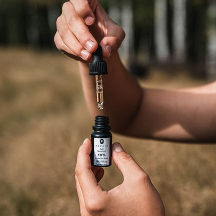 Hemnia Full Spectrum CBD Kokosolie 10% - 1000 mg - 10 ml - Groene Thee