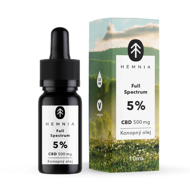 Hemnia Full Spectrum CBD olie kit (5-30%) - 6500 mg