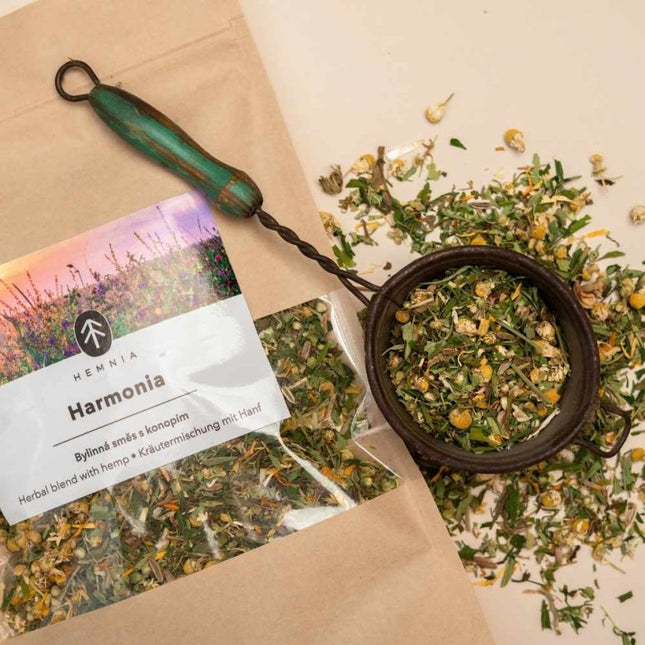 Hemnia Harmonia - Kruidenmix met hennep voor een betere spijsvertering, 50 g