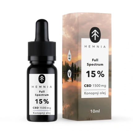 Hemnia Hemnia Full Spectrum CBD-hennepolie 15%, 1500 mg, 10 ml