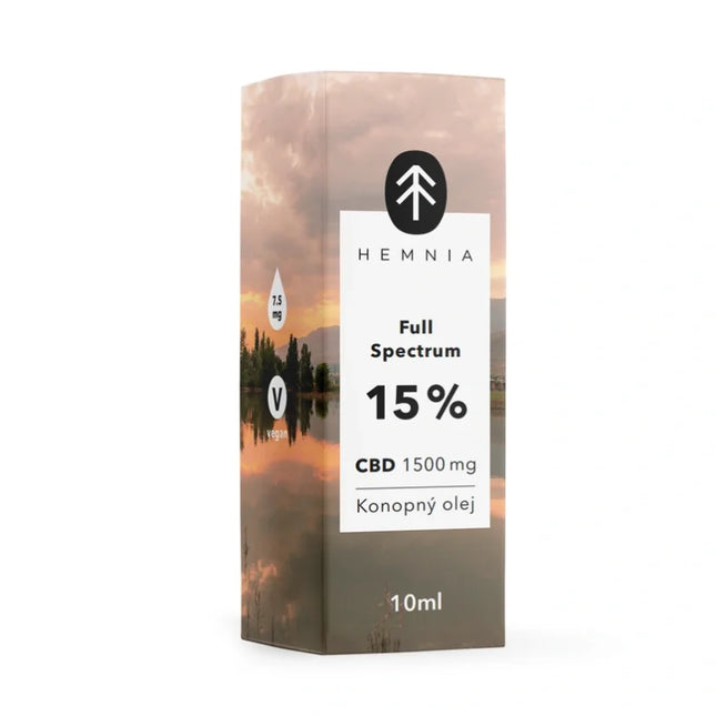 Hemnia Hemnia Full Spectrum CBD-hennepolie 15%, 1500 mg, 10 ml