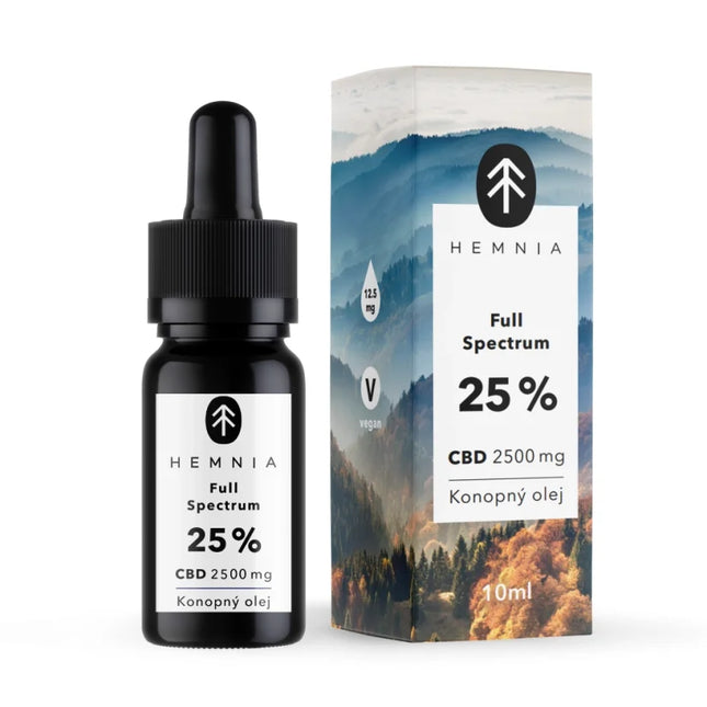 Hemnia Hemnia Full Spectrum CBD Hennepolie 25%, 2500 mg, 10 ml