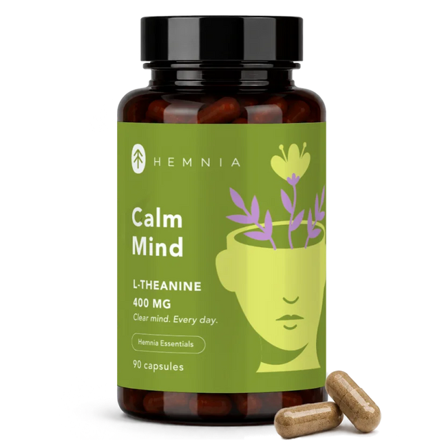 Hemnia Hemnia L-theanine 90 capsules 400 mg