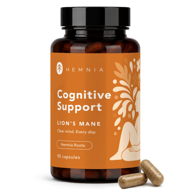 Hemnia Hemnia Lion’s Mane capsules 90 x 500mg