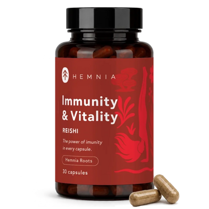 Hemnia Hemnia Reishi Capsules 30 x 500mg