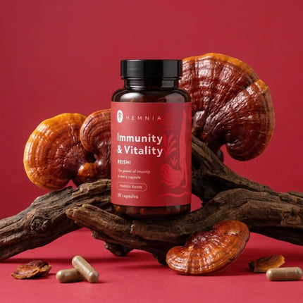 Hemnia Hemnia Reishi Capsules 30 x 500mg