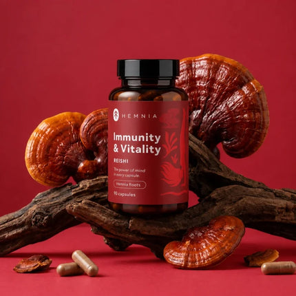 Hemnia Hemnia Reishi Capsules 90 x 500mg