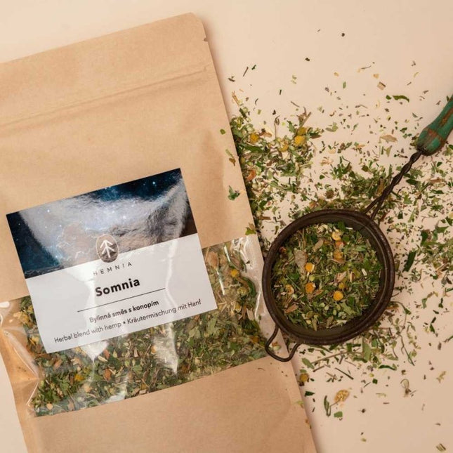 Hemnia Somnia - Kruidenmix met hennep voor een betere slaap, 50 g