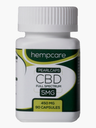Hempcare CBD Pearlcaps 5MG – 90 stuks