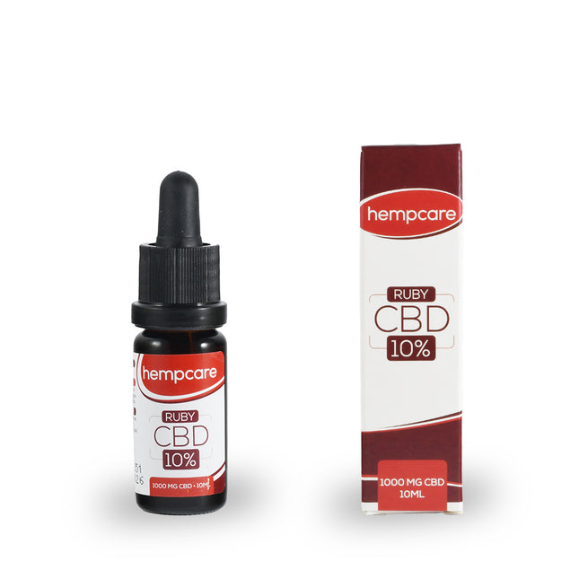 Hempcare Hempcare RUBY 10% CBD Olie – 10 ml