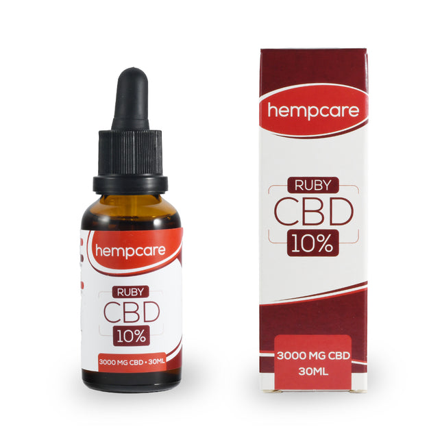Hempcare Hempcare RUBY 10% CBD Olie – 10 ml