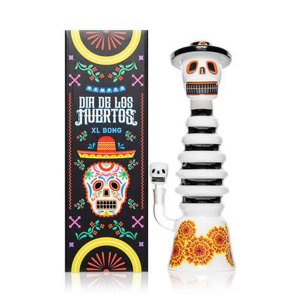 HEMPER Dia De Los Muertos XL Bong 13,2"