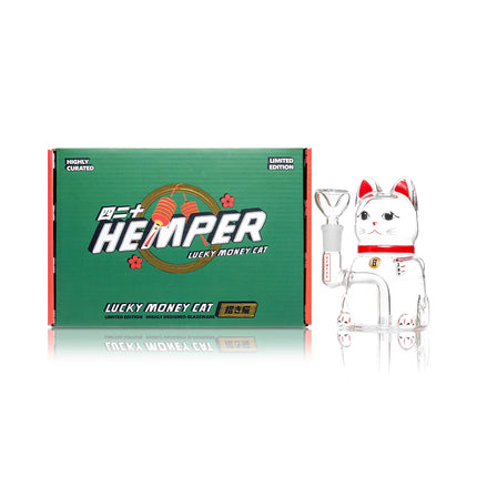 HEMPER Lucky Money Cat Bong 5''