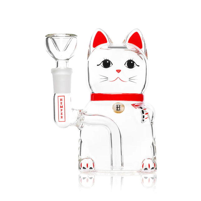 HEMPER Lucky Money Cat Bong 5''