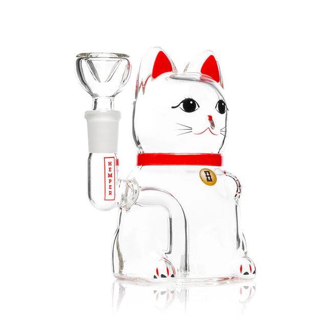 HEMPER Lucky Money Cat Bong 5''