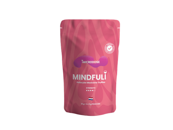 iMicrodose iMicrodose MINDFULI Microdosing Kit – Psilocybe Mexicana Truffels (3x5g)