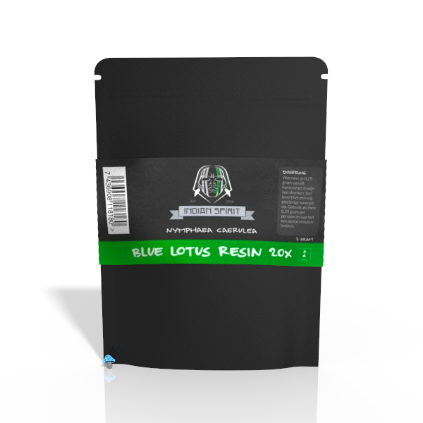 Indian Spirit Blauwe Lotus Resin 20x - 3g