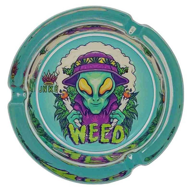 JNKO Alien Stoner - Glazen Asbak - 10cm (Stay 420)
