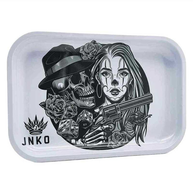 JNKO Bonny & Clide 2 - XXL Rolling Tray (Chicano Tattoo)