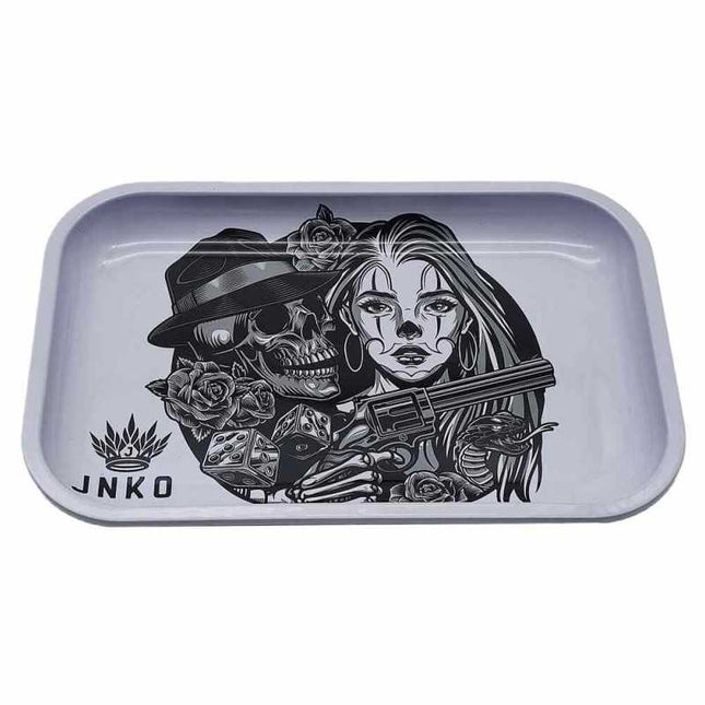 JNKO Bonny & Clide 2 - XXL Rolling Tray (Chicano Tattoo)
