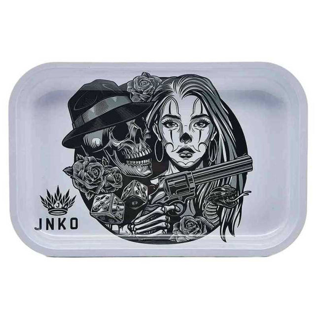 JNKO Bonny & Clide 2 - XXL Rolling Tray (Chicano Tattoo)