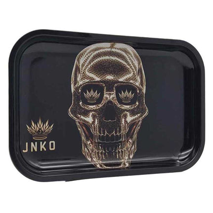 JNKO Golden Skull 1  - XXL Rolling Tray (Luxury Art)