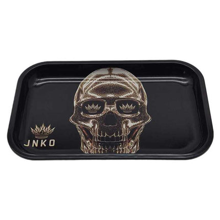 JNKO Golden Skull 1  - XXL Rolling Tray (Luxury Art)